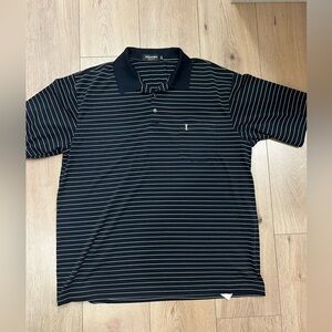 YSL Saint Laurent Men’s Vintage Striped Polo Shirt